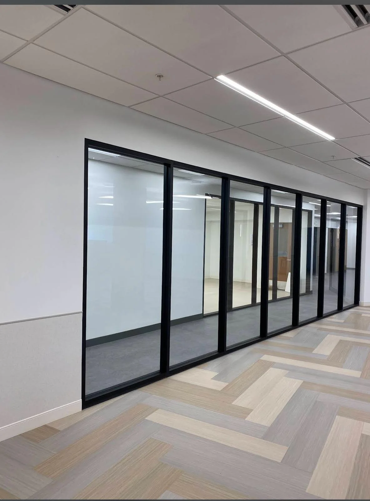 Custom Shower Door & Glass Wall Installation